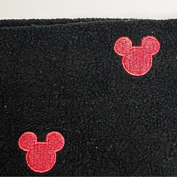 GAP X Disney Mickey Mouse Embroidered Black Neck Gaiter Scarf Kids One Size - Picture 3 of 10